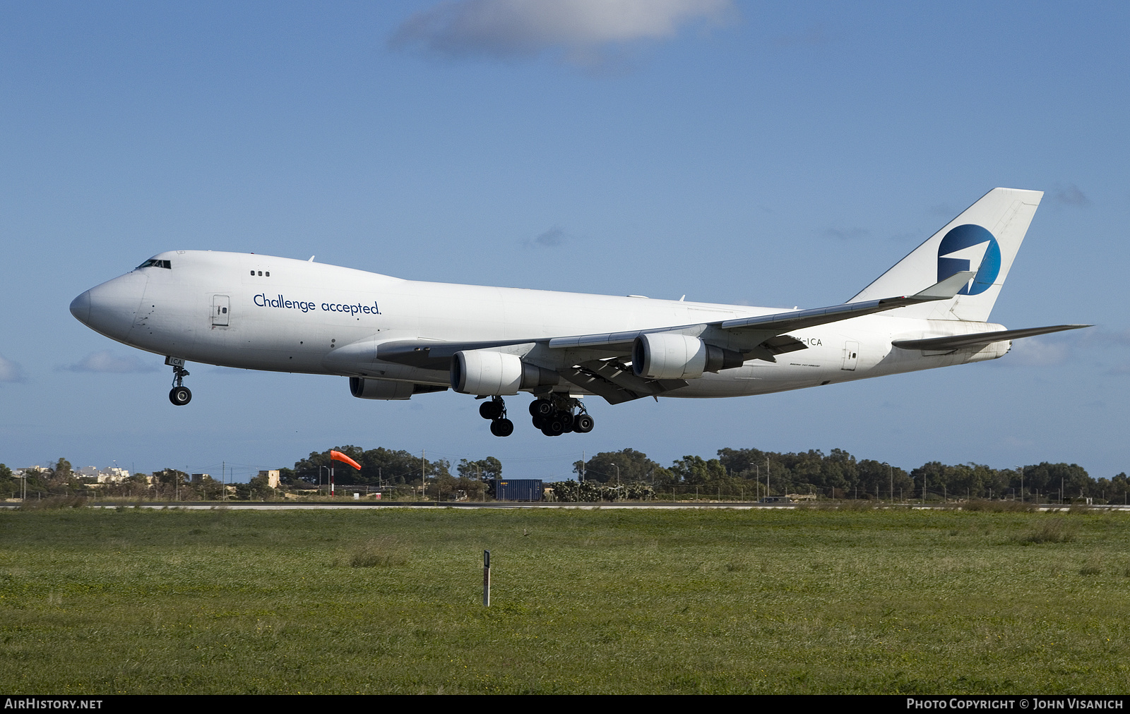 Aircraft Photo of 4X-ICA | Boeing 747-4EVF/ER/SCD | Challenge Airlines | AirHistory.net #421127