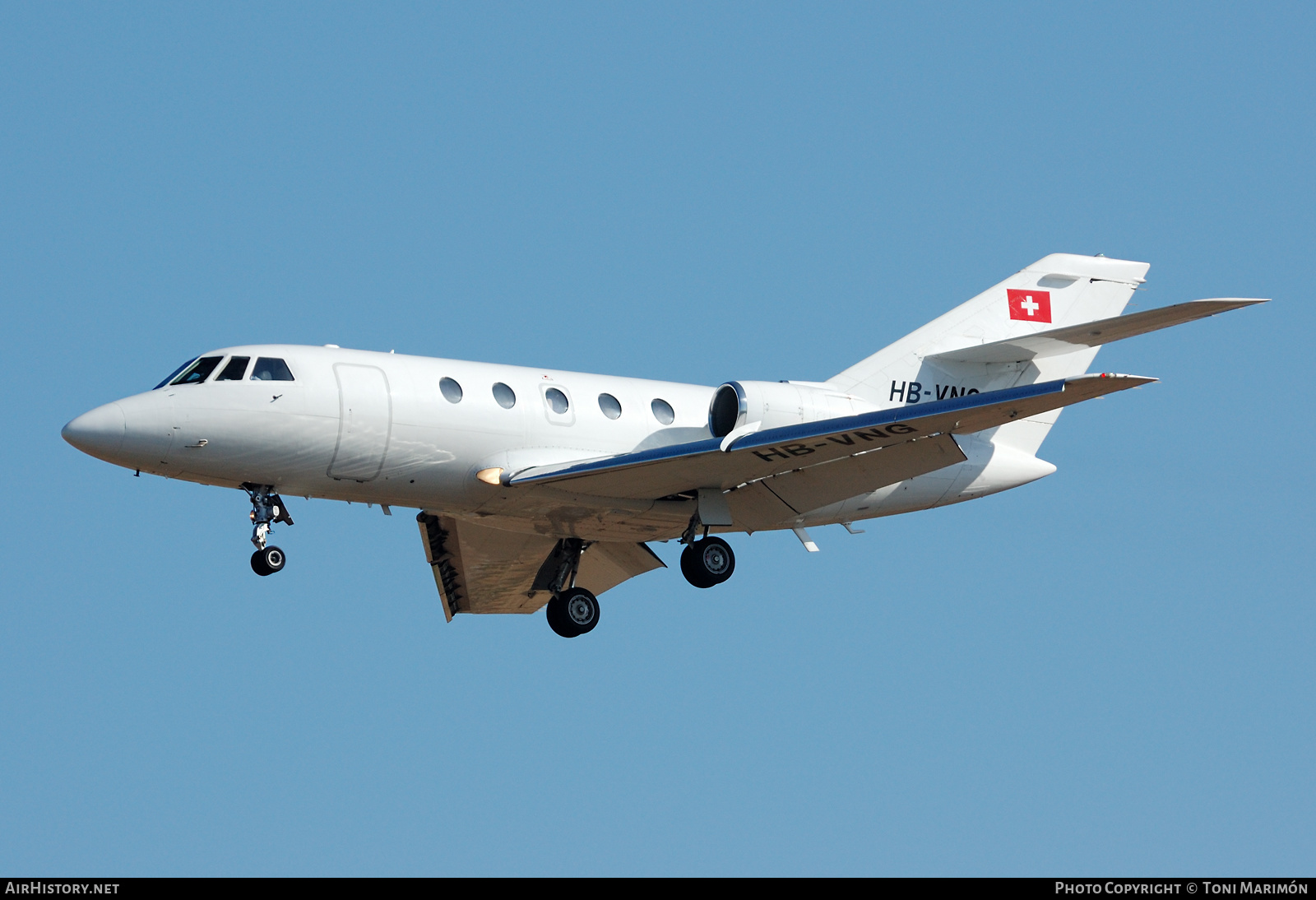Aircraft Photo of HB-VNG | Dassault Falcon 200 (20H) | AirHistory.net #421130