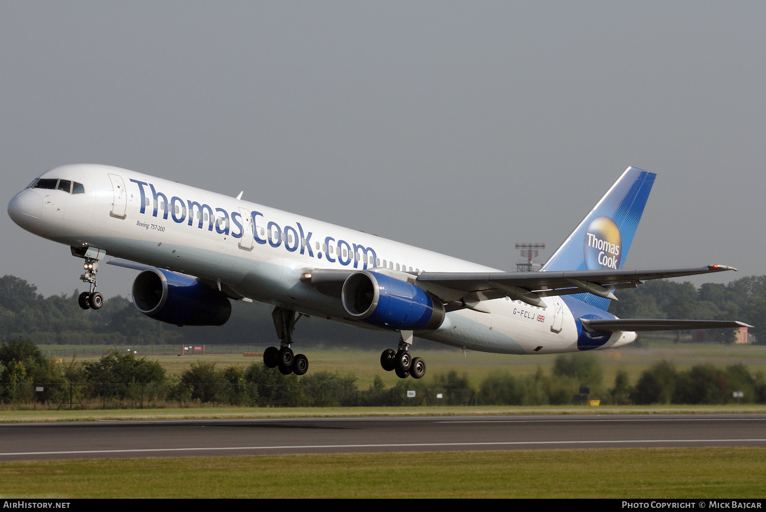 Aircraft Photo of G-FCLJ | Boeing 757-2Y0 | Thomas Cook Airlines | AirHistory.net #421138