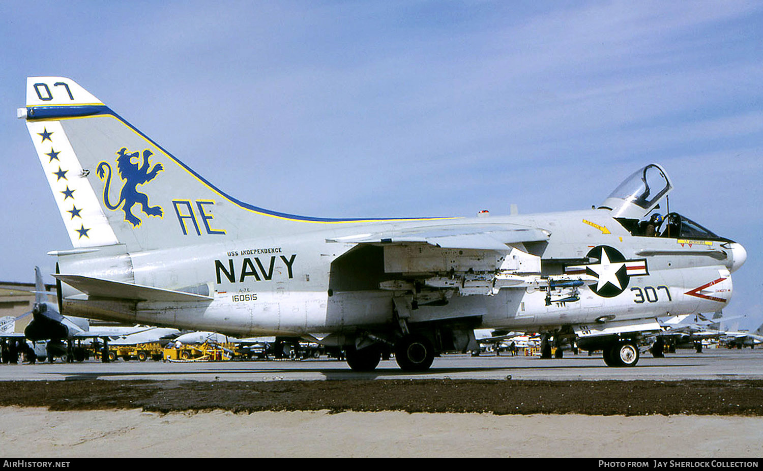 Aircraft Photo of 160615 | Vought A-7E Corsair II | USA - Navy | AirHistory.net #421168