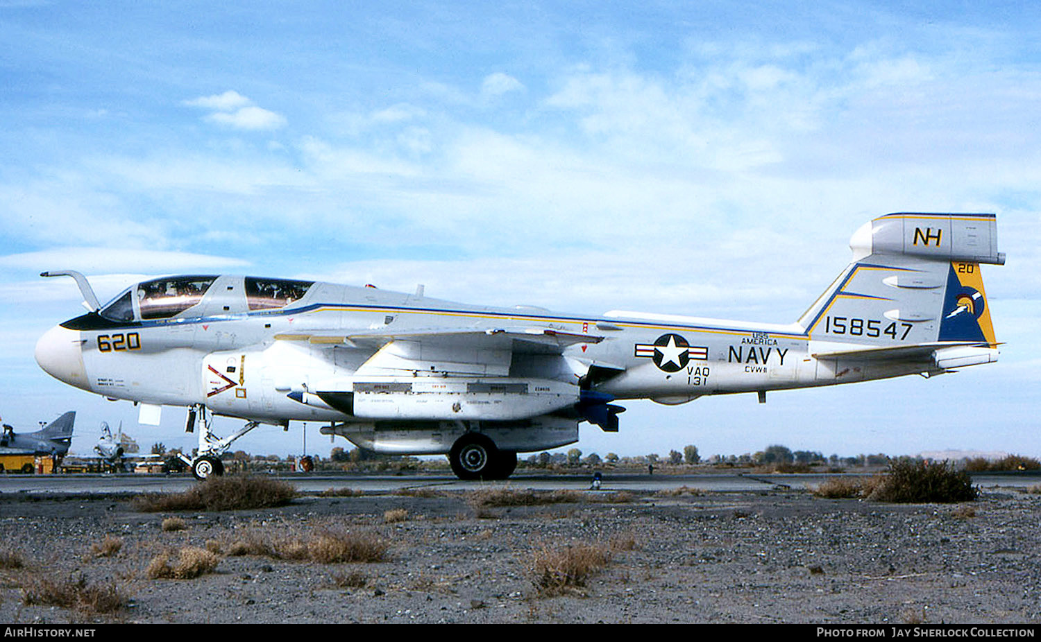 Aircraft Photo of 158547 | Grumman EA-6B Prowler (G-128) | USA - Navy | AirHistory.net #421170