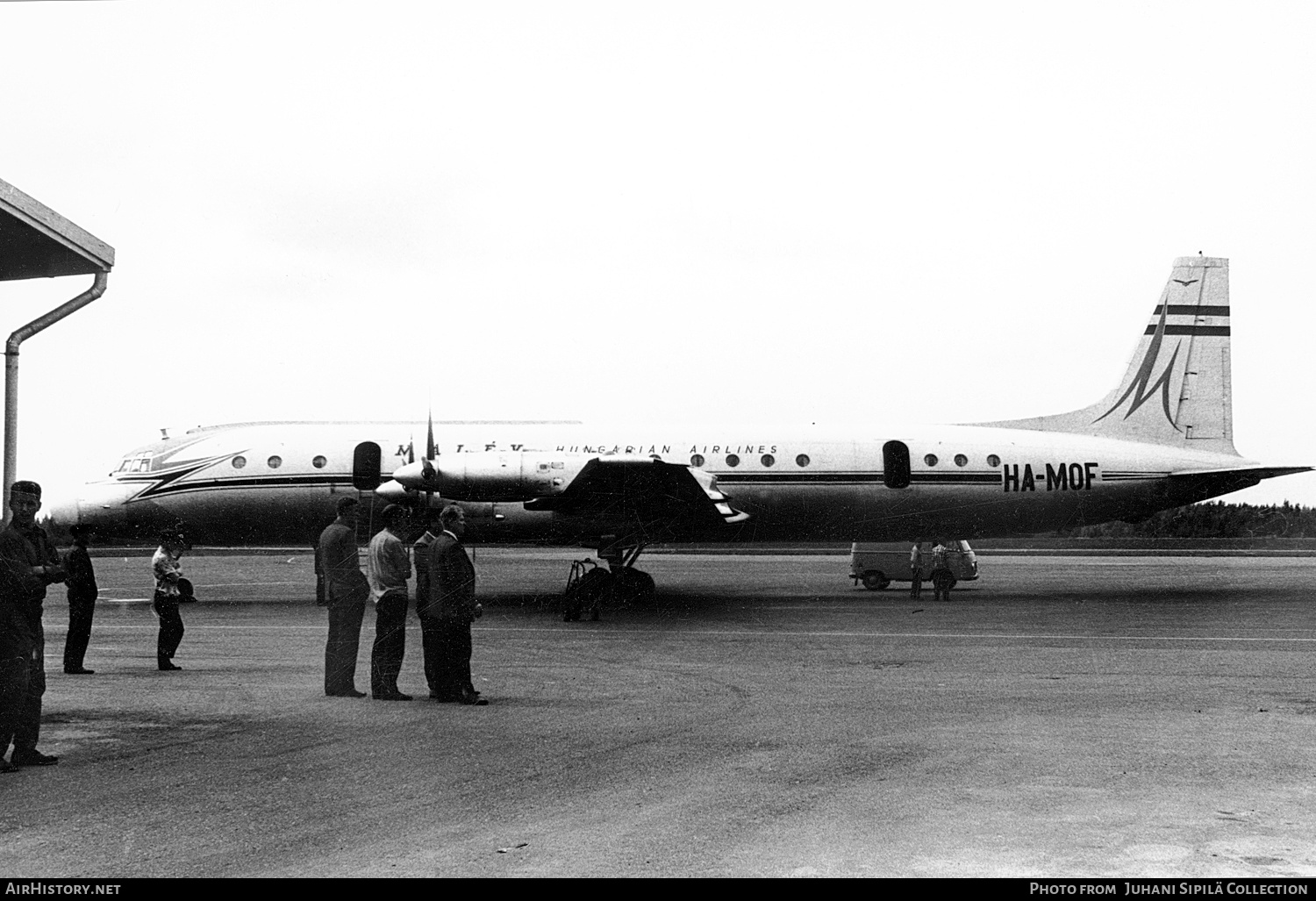 Aircraft Photo of HA-MOF | Ilyushin Il-18V | Malév - Hungarian Airlines | AirHistory.net #421178