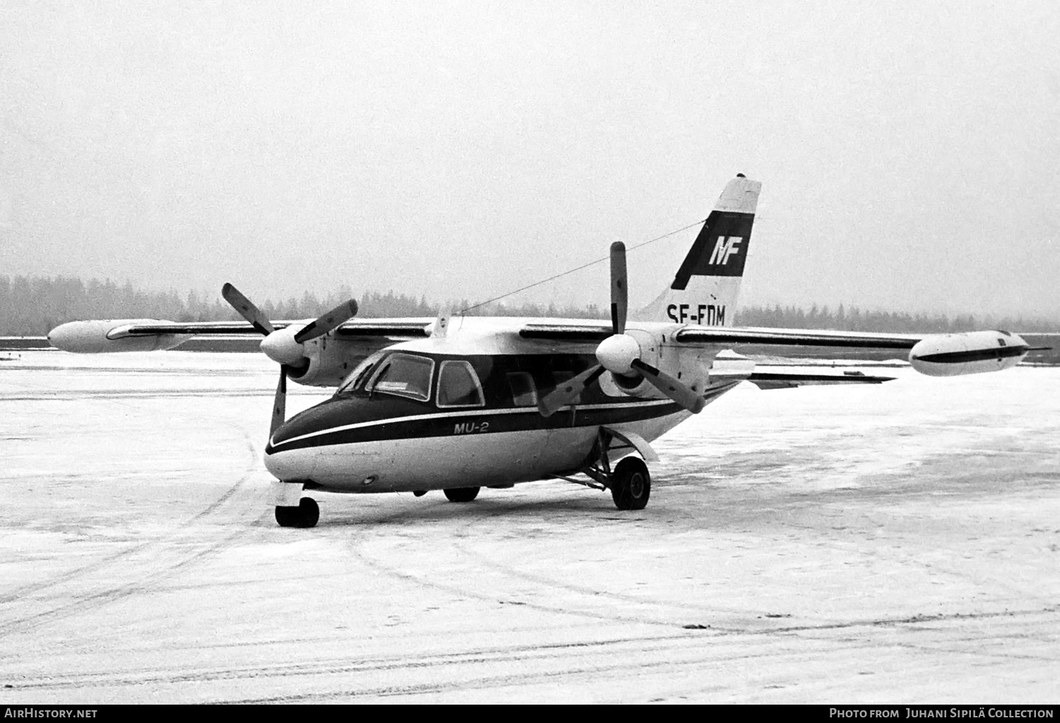 Aircraft Photo of SE-EDM | Mitsubishi MU-2B | Maj-Flyg | AirHistory.net #421179