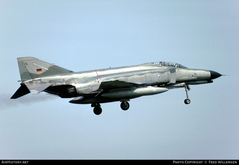 Aircraft Photo of 3867 | McDonnell Douglas F-4F Phantom II | Germany - Air Force | AirHistory.net #421182