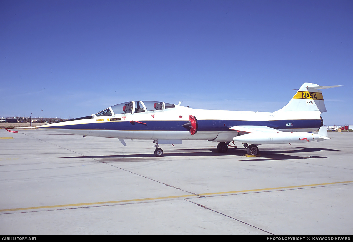 Aircraft Photo of N825NA / NASA 825 | Lockheed TF-104G Starfighter | NASA - National Aeronautics and Space Administration | AirHistory.net #421192