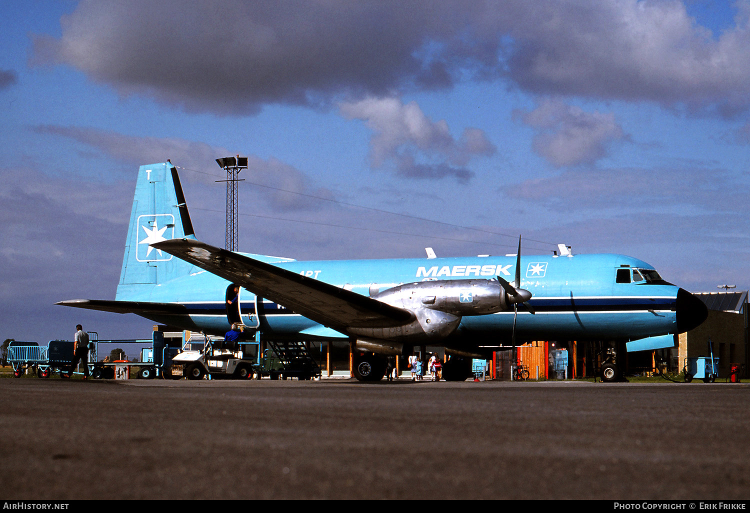 Aircraft Photo of OY-APT | Hawker Siddeley HS-748 Srs2/234 | Maersk Air | AirHistory.net #421218
