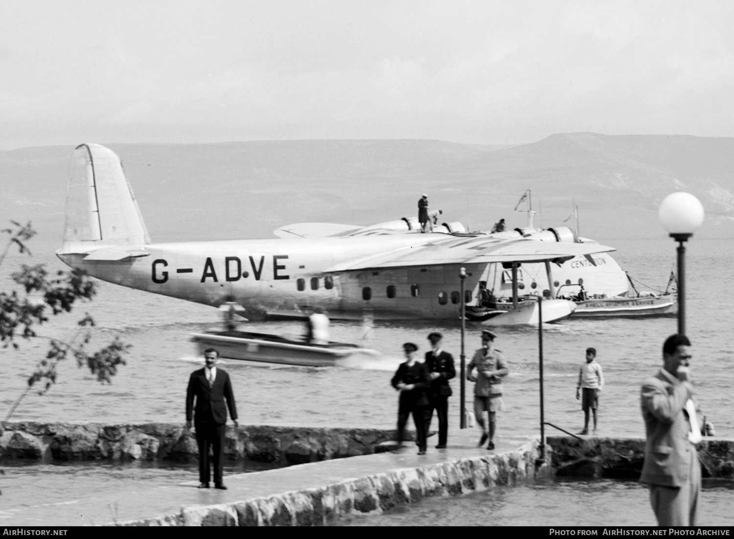 Aircraft Photo of G-ADVE | Short S-23 Empire | Imperial Airways | AirHistory.net #421223