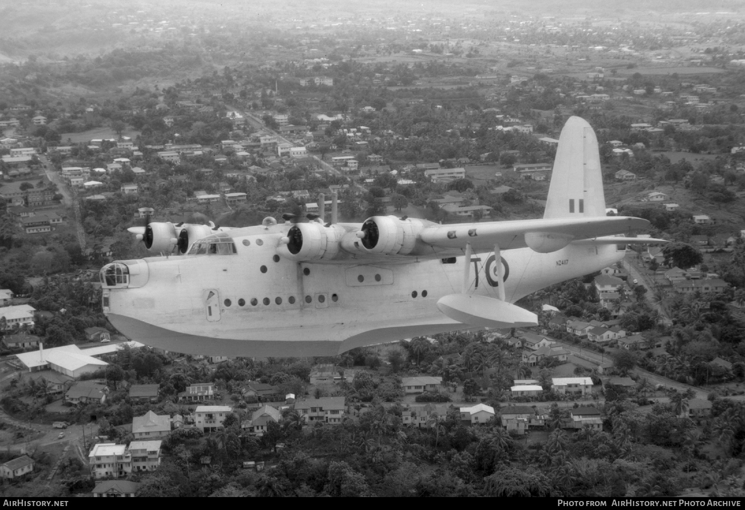 Aircraft Photo of NZ4117 | Short S-25 Sunderland MR5 | New Zealand - Air Force | AirHistory.net #421225