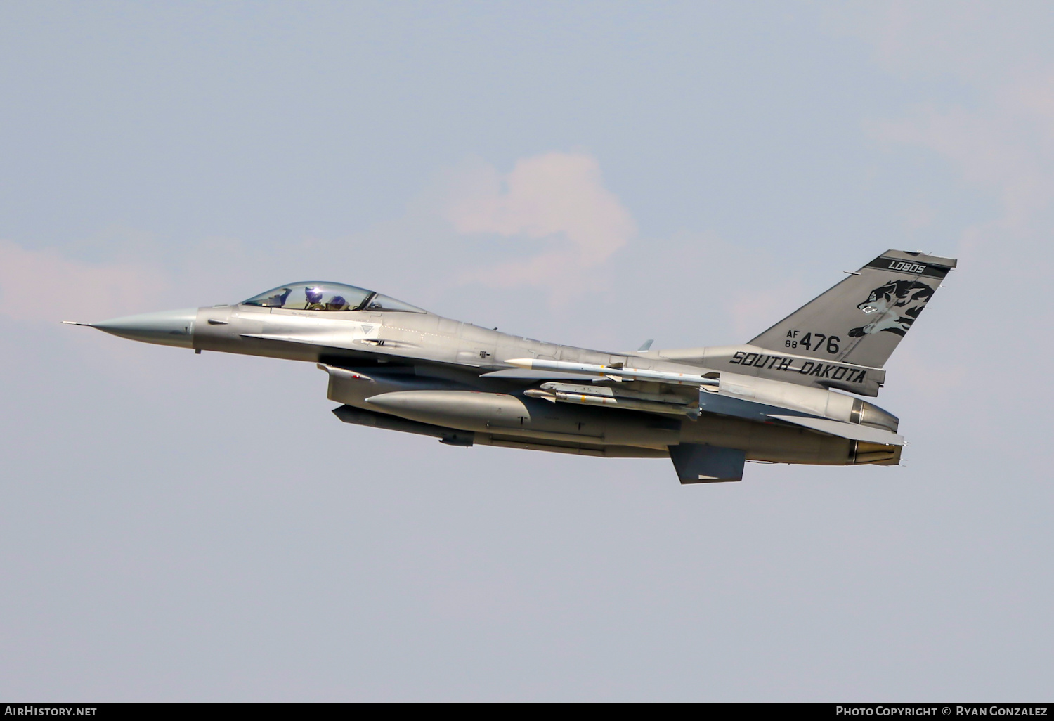 Aircraft Photo of 88-0476 / AF88-476 | Lockheed Martin F-16CG Fighting Falcon | USA - Air Force | AirHistory.net #421247