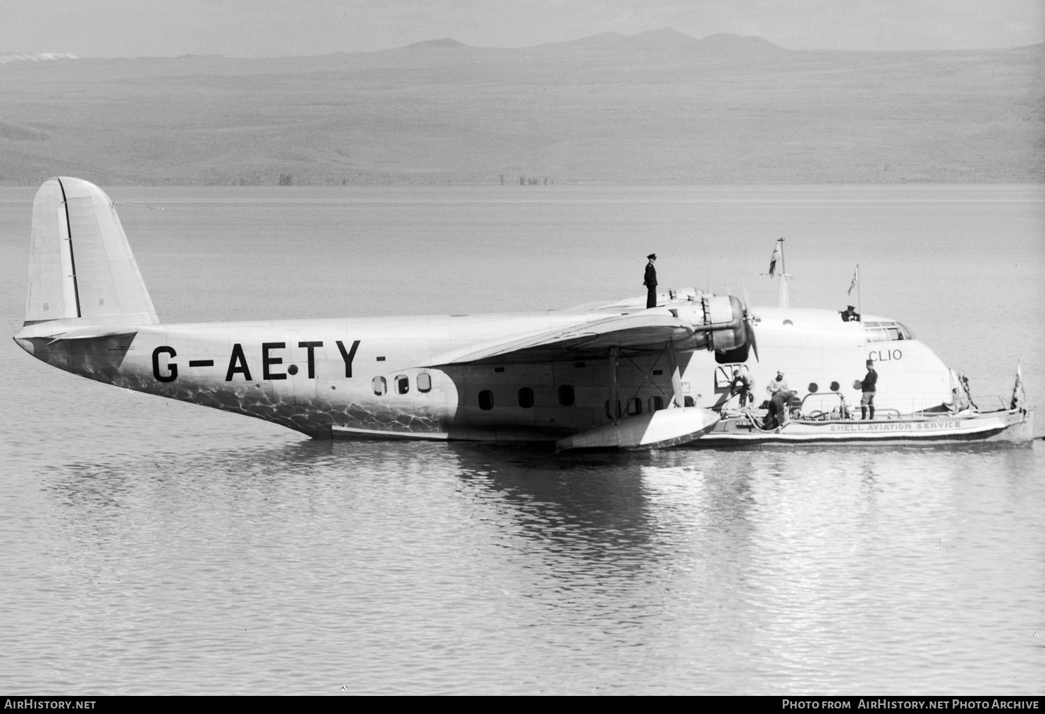 Aircraft Photo of G-AETY | Short S-23 Empire | Imperial Airways | AirHistory.net #421257