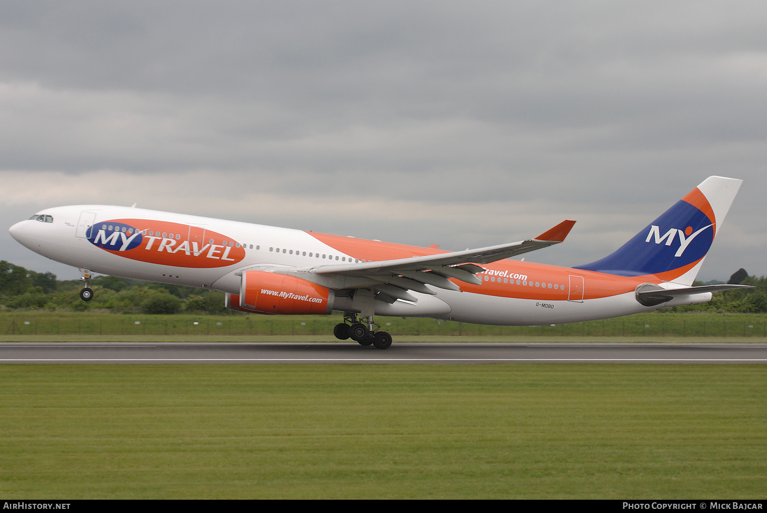 Aircraft Photo of G-MDBD | Airbus A330-243 | MyTravel Airways | AirHistory.net #421281