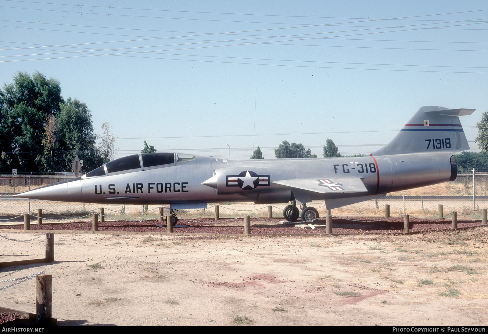Aircraft Photo of 57-1318 / 71318 | Lockheed F-104D Starfighter | USA - Air Force | AirHistory.net #421287
