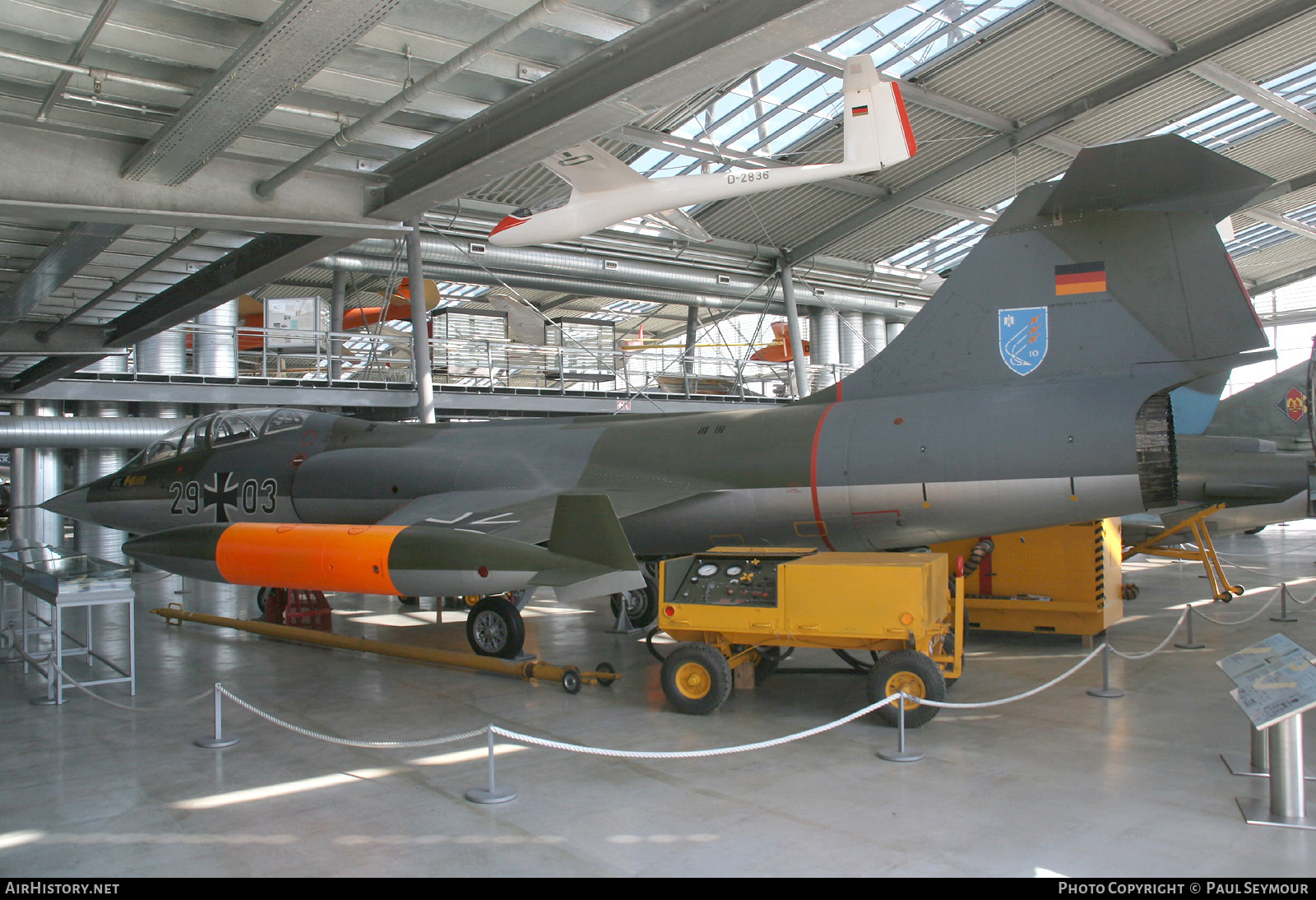 Aircraft Photo of 2903 | Lockheed F-104F Starfighter | Germany - Air Force | AirHistory.net #421293