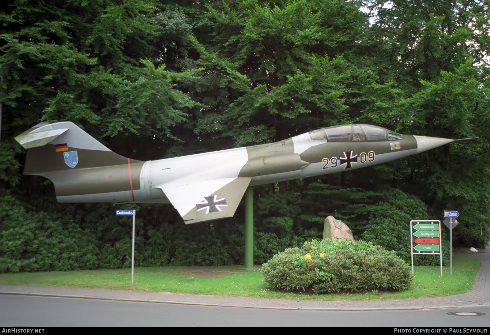 Aircraft Photo of 2909 | Lockheed F-104F Starfighter | Germany - Air Force | AirHistory.net #421301