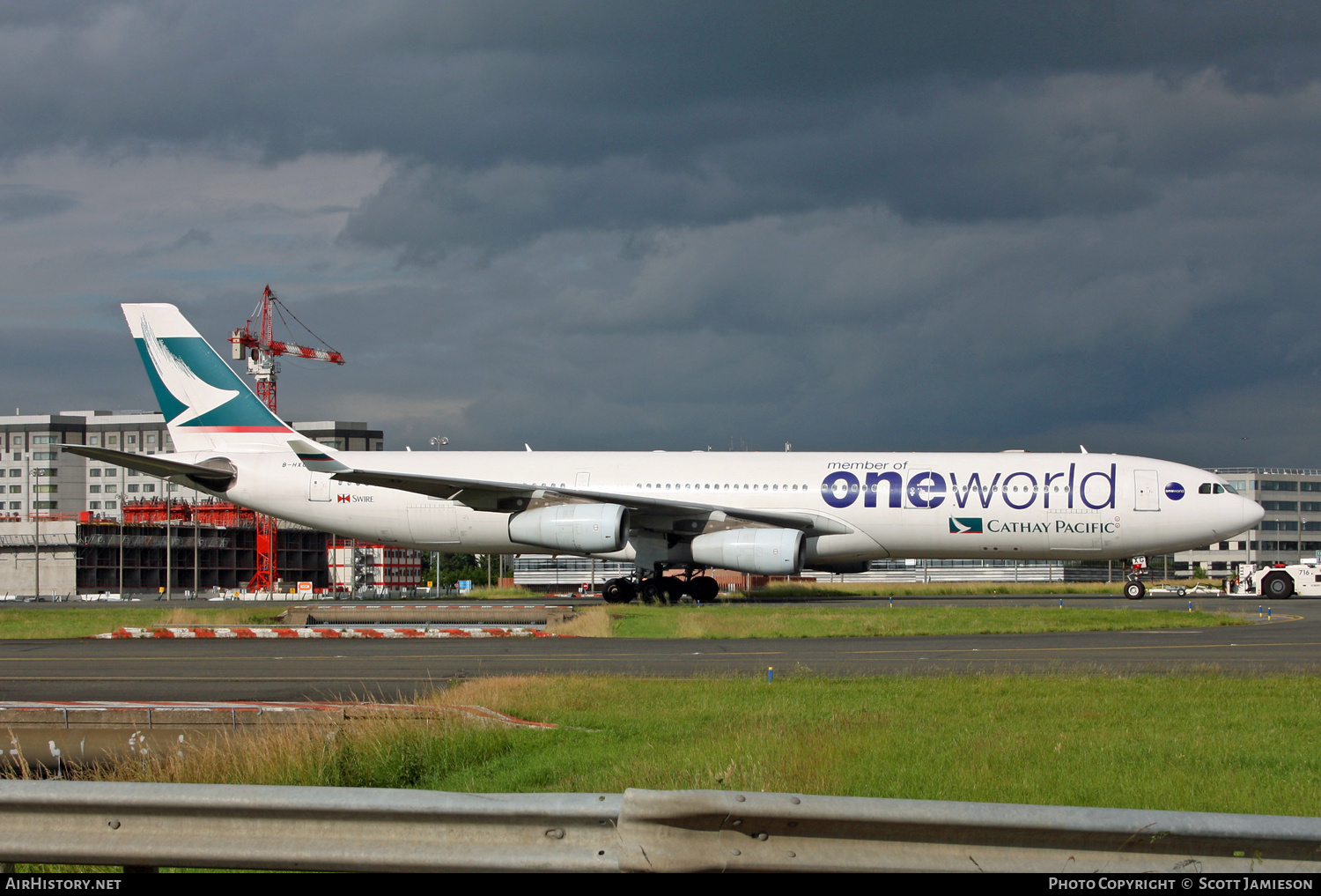 Aircraft Photo of B-HXG | Airbus A340-313 | Cathay Pacific Airways | AirHistory.net #421303