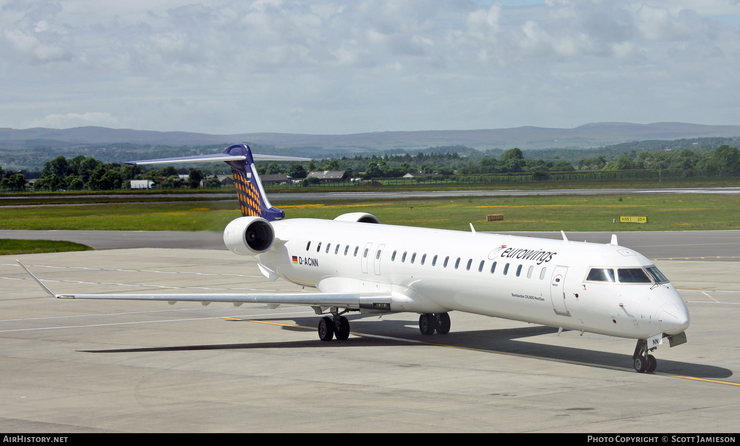 Aircraft Photo of D-ACNN | Bombardier CRJ-900LR (CL-600-2D24) | Eurowings | AirHistory.net #421315