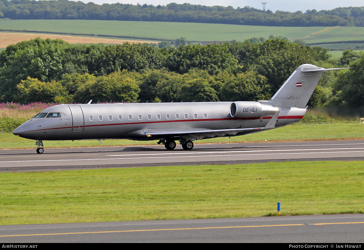 Aircraft Photo of OE-ILI | Bombardier Challenger 850 (CRJ-200SE/CL-600-2B19) | VistaJet | AirHistory.net #421320