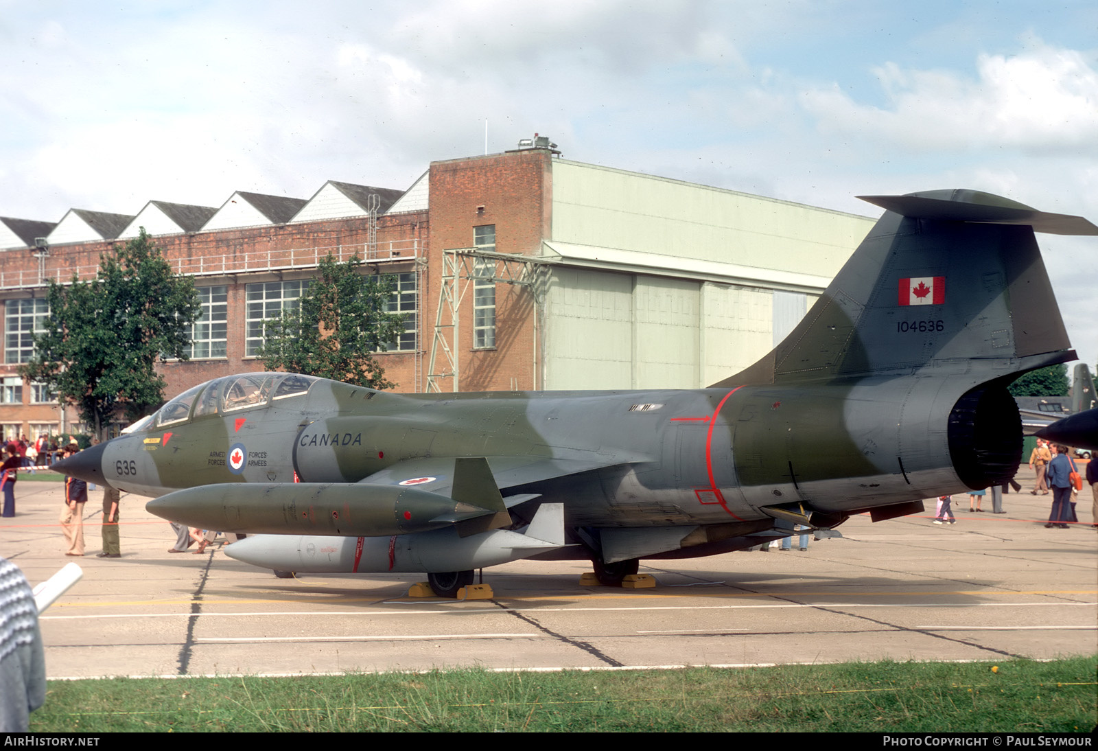 Aircraft Photo of 104636 | Lockheed CF-104D Starfighter Mk1 | Canada - Air Force | AirHistory.net #421324