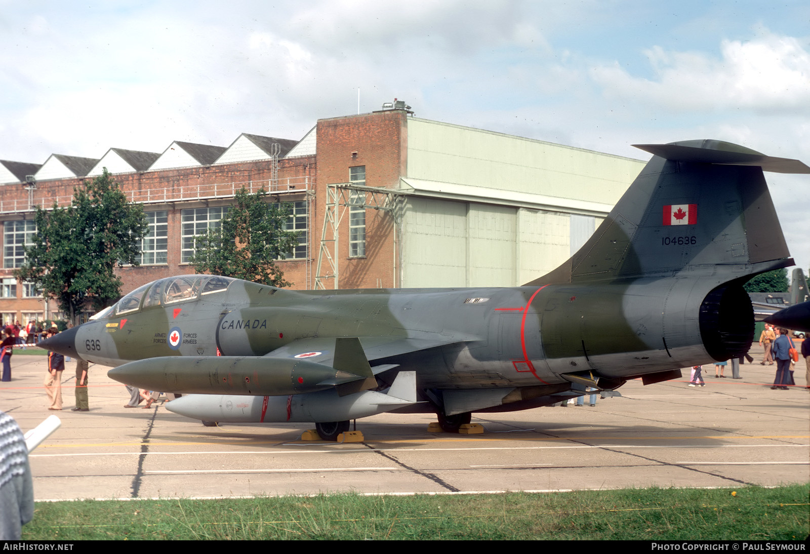 Aircraft Photo of 104636 | Lockheed CF-104D Starfighter Mk.1 | Canada - Air Force | AirHistory.net #421324