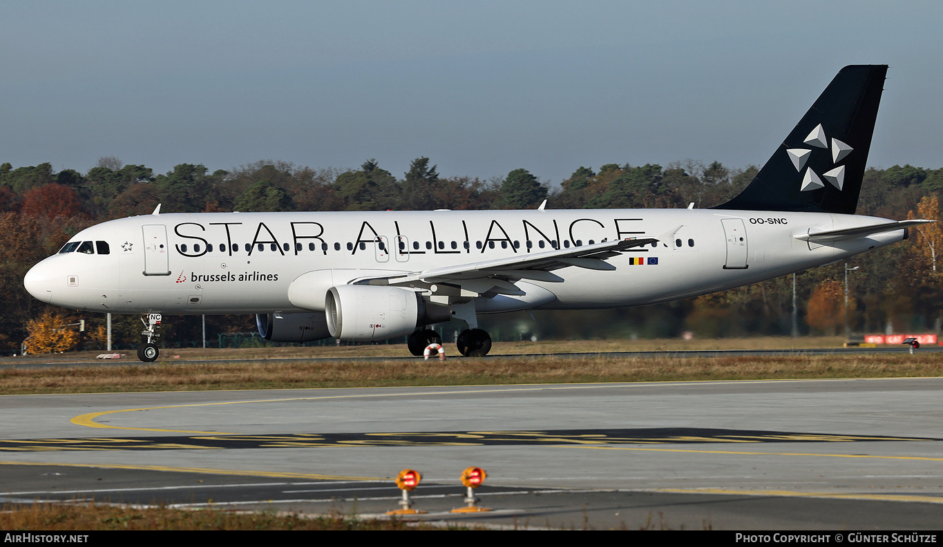 Aircraft Photo of OO-SNC | Airbus A320-214 | Brussels Airlines | AirHistory.net #421335