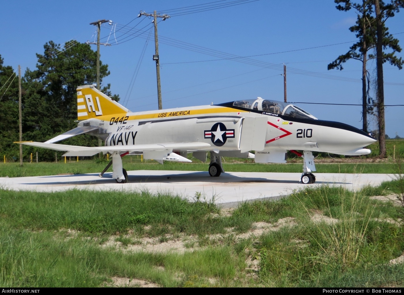 Aircraft Photo of 150442 / 0442 | McDonnell Douglas F-4N Phantom II | USA - Navy | AirHistory.net #421339