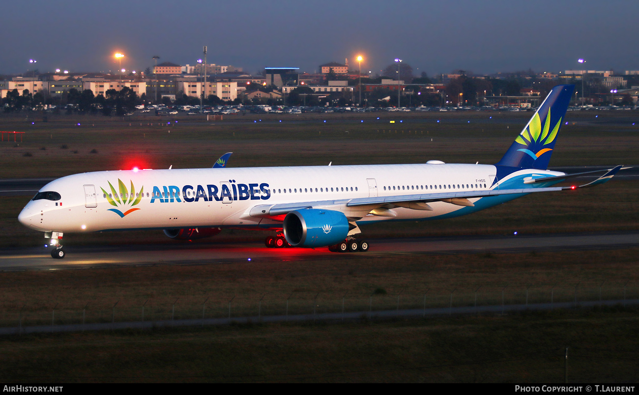 Aircraft Photo of F-HSIS | Airbus A350-1041 | Air Caraïbes | AirHistory.net #421345