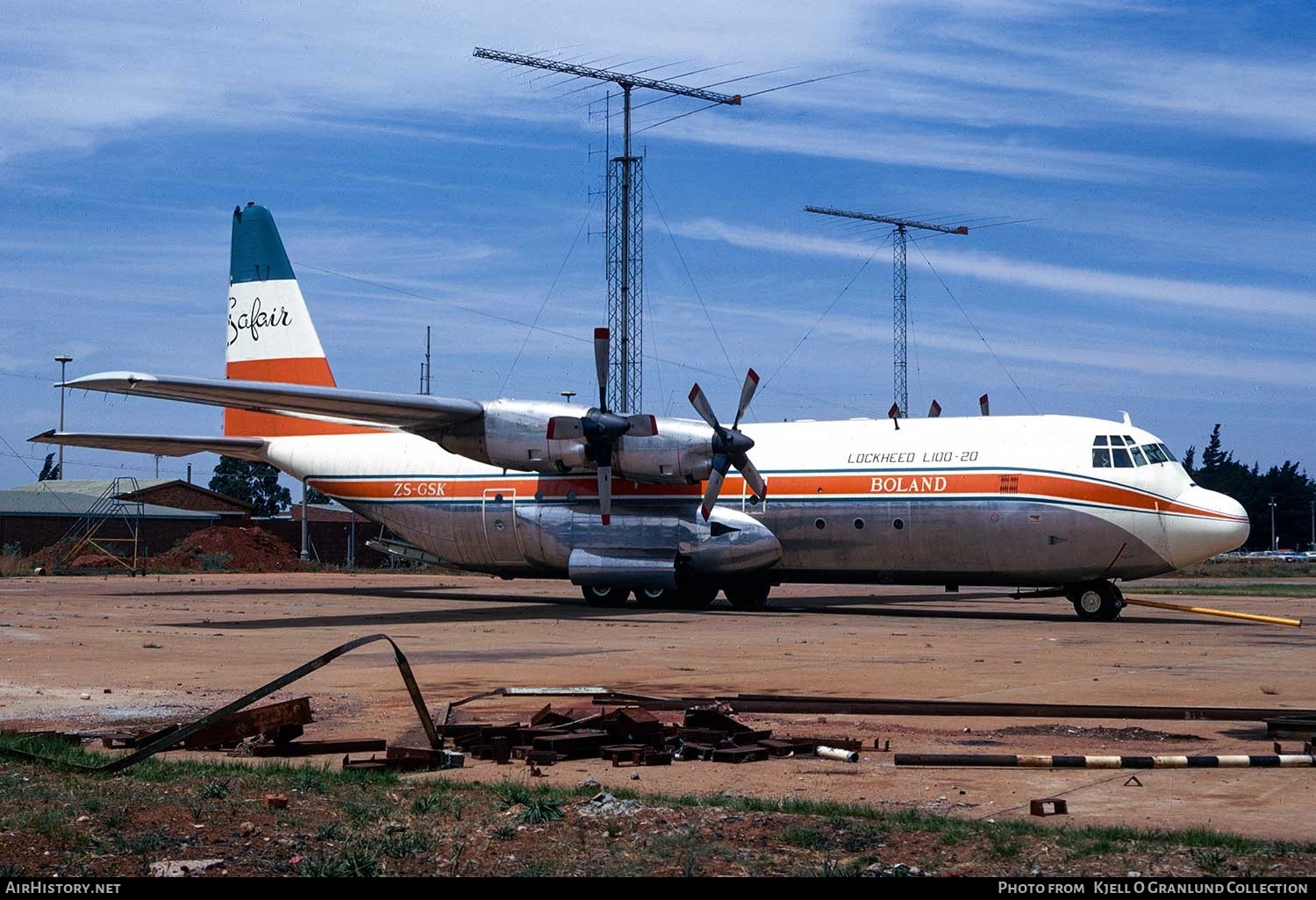 Aircraft Photo of ZS-GSK | Lockheed L-100-20 Hercules (382E) | Safair | AirHistory.net #421356