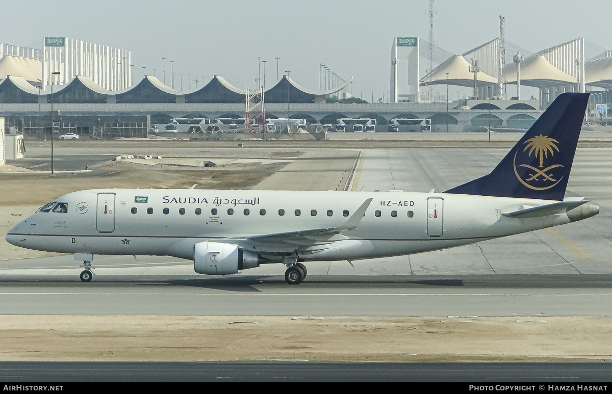 Aircraft Photo of HZ-AED | Embraer 170LR (ERJ-170-100LR) | Saudia - Saudi Arabian Airlines | AirHistory.net #421362
