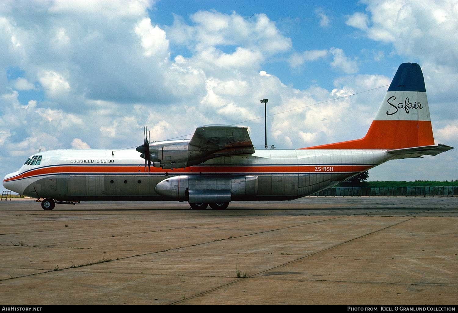 Aircraft Photo of ZS-RSH | Lockheed L-100-30 Hercules (382G) | Safair | AirHistory.net #421364