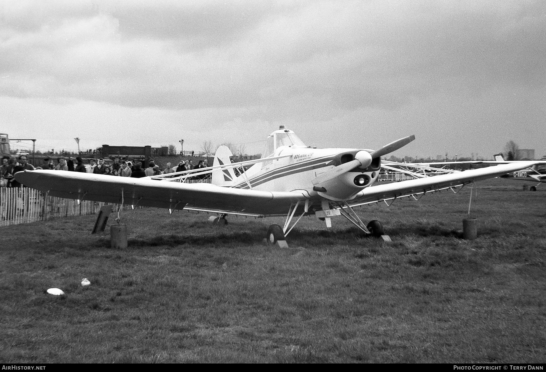 Aircraft Photo of G-ATUA | Piper PA-25-235 Pawnee B | ADS Aerial | AirHistory.net #421371