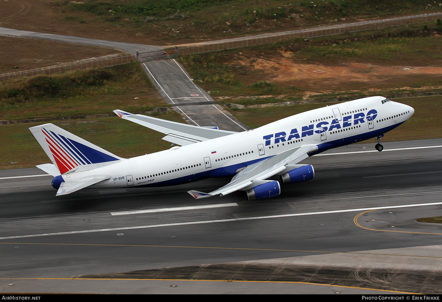 Aircraft Photo of VP-BVR | Boeing 747-444 | Transaero Airlines | AirHistory.net #421373