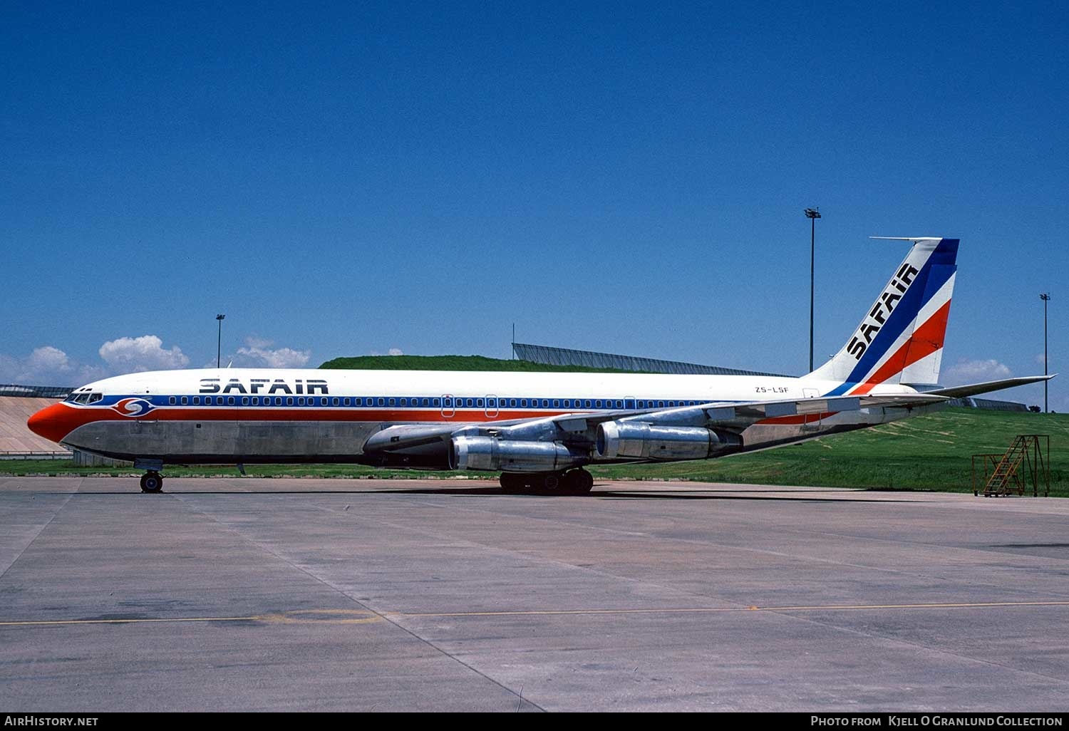 Aircraft Photo of ZS-LSF | Boeing 707-344C | Safair | AirHistory.net #421376