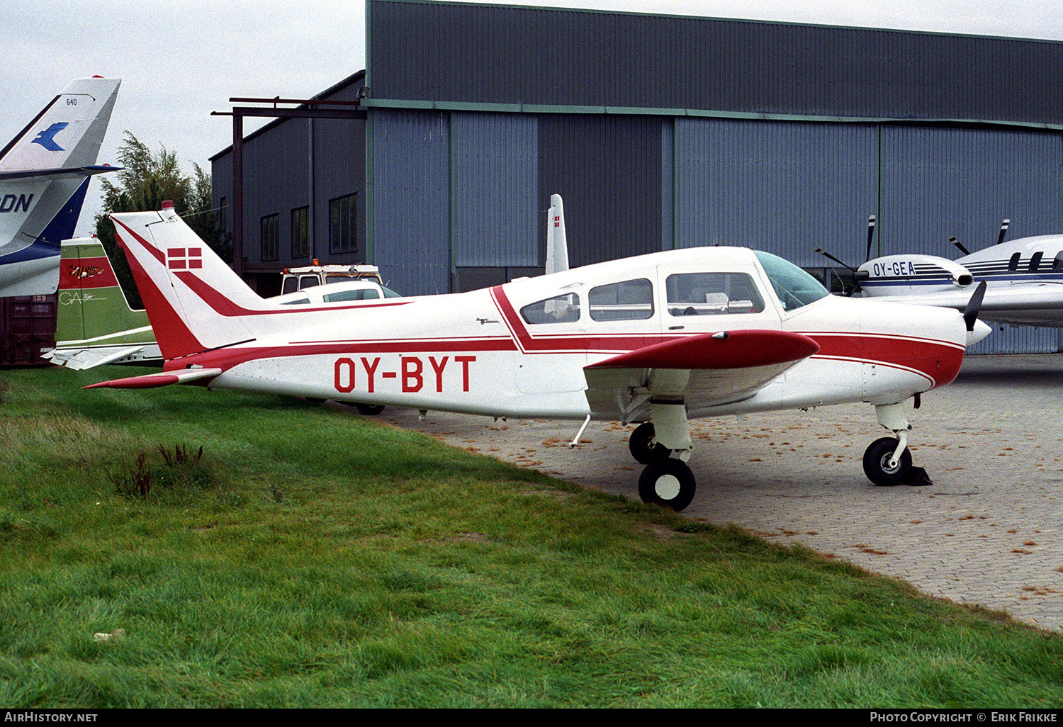 Aircraft Photo of OY-BYT | Beech A23 Musketeer II | AirHistory.net #421382