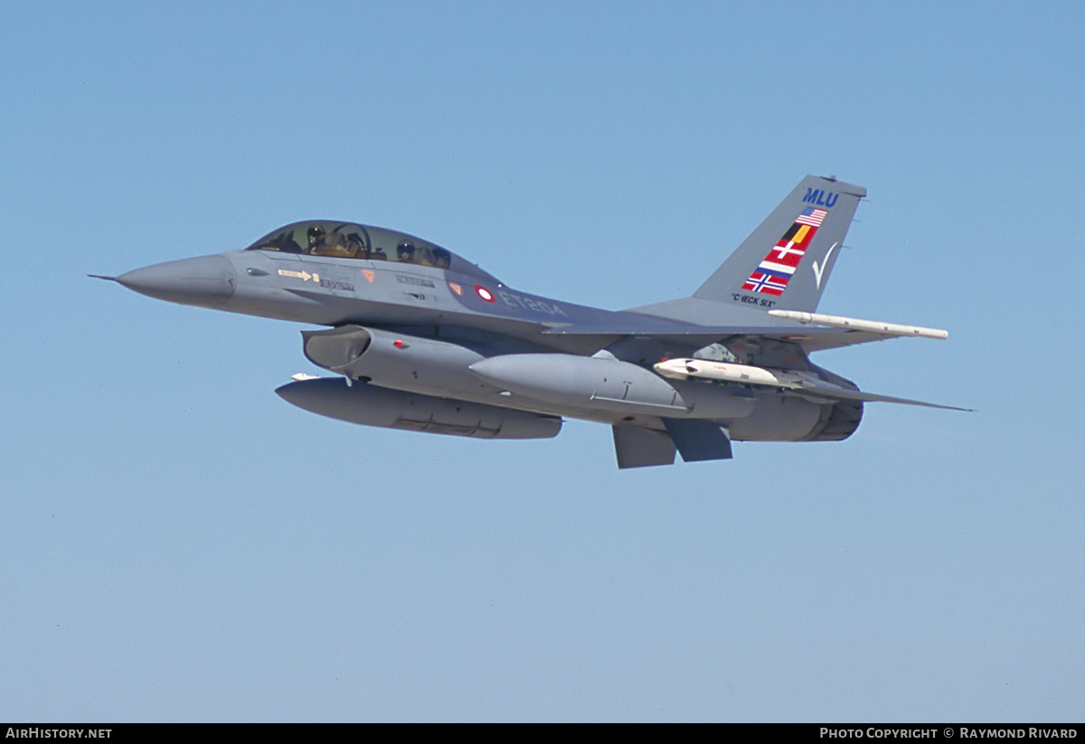 Aircraft Photo of ET-204 | General Dynamics F-16BM Fighting Falcon | Denmark - Air Force | AirHistory.net #421384