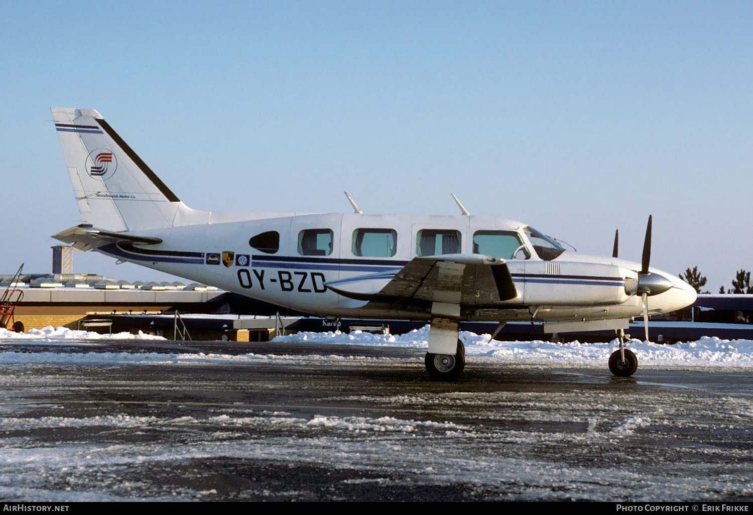 Aircraft Photo of OY-BZD | Piper PA-31-310 Navajo B | Skandinavisk Motor | AirHistory.net #421386
