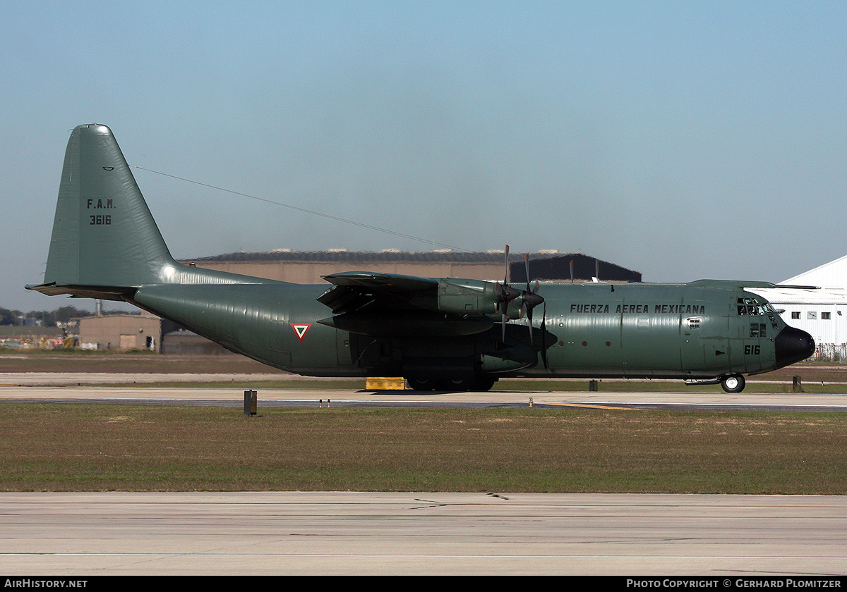 Aircraft Photo of 3616 | Lockheed C-130K Hercules C3 (L-382) | Mexico - Air Force | AirHistory.net #421414