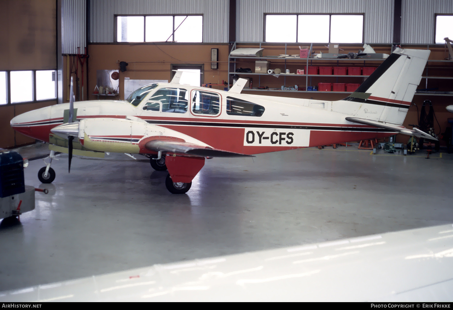 Aircraft Photo of OY-CFS | Beech 95-C55 Baron | AirHistory.net #421431
