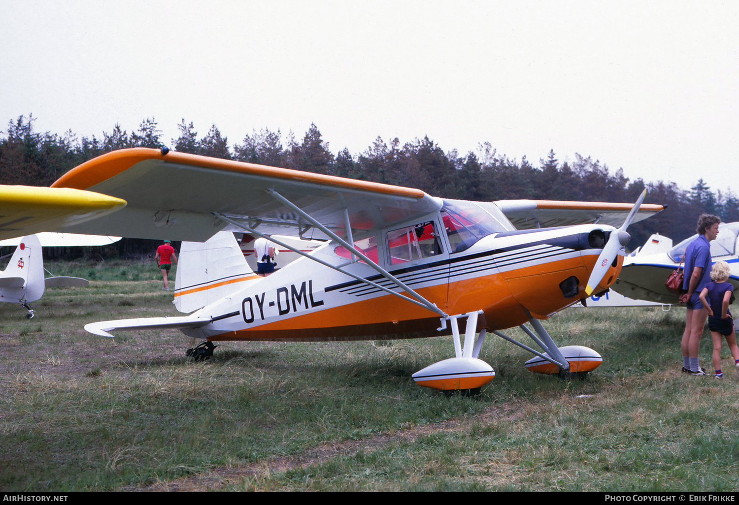 Aircraft Photo of OY-DML | SAI KZ-VII U-10 Laerke | AirHistory.net #421432