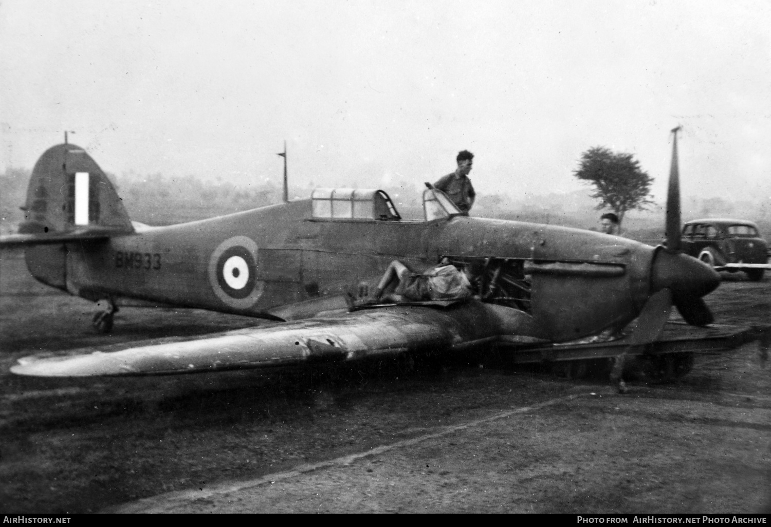 Aircraft Photo of BM933 | Hawker Hurricane Mk2C | UK - Air Force | AirHistory.net #421438