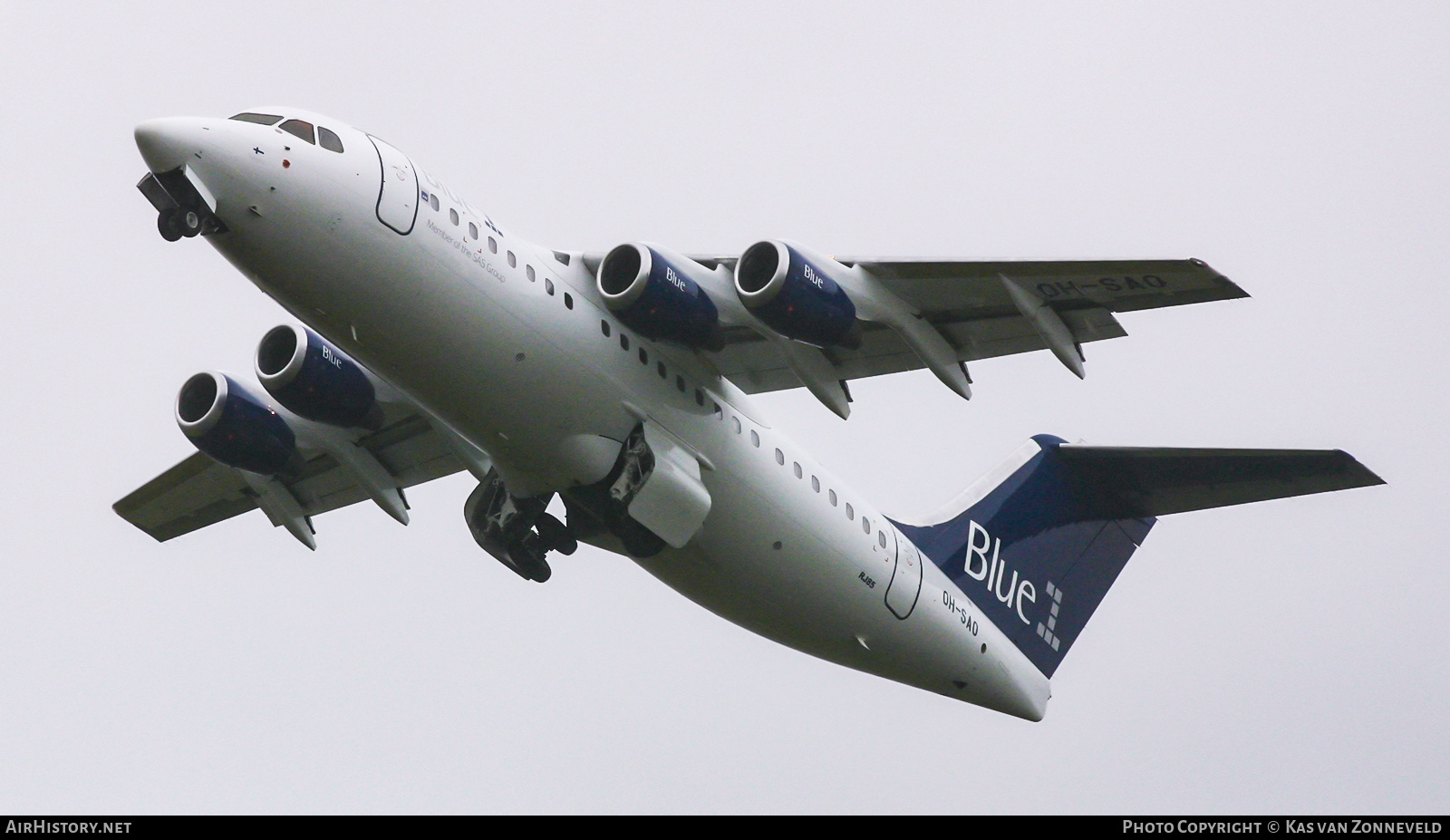 Aircraft Photo of OH-SAO | BAE Systems Avro 146-RJ85 | Blue1 | AirHistory.net #421463