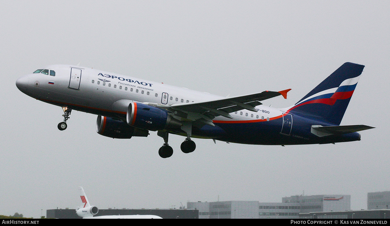 Aircraft Photo of VP-BDO | Airbus A319-111 | Aeroflot - Russian Airlines | AirHistory.net #421466