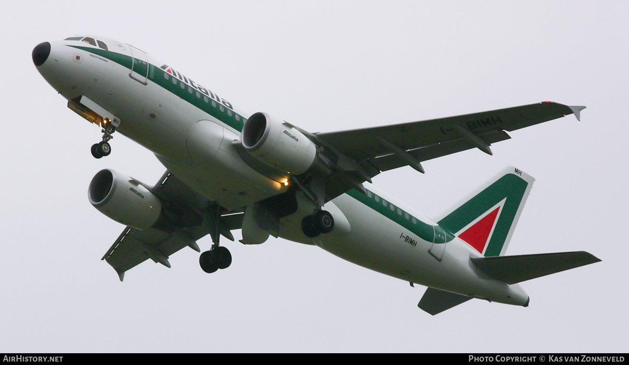 Aircraft Photo of I-BIMH | Airbus A319-112 | Alitalia | AirHistory.net #421471