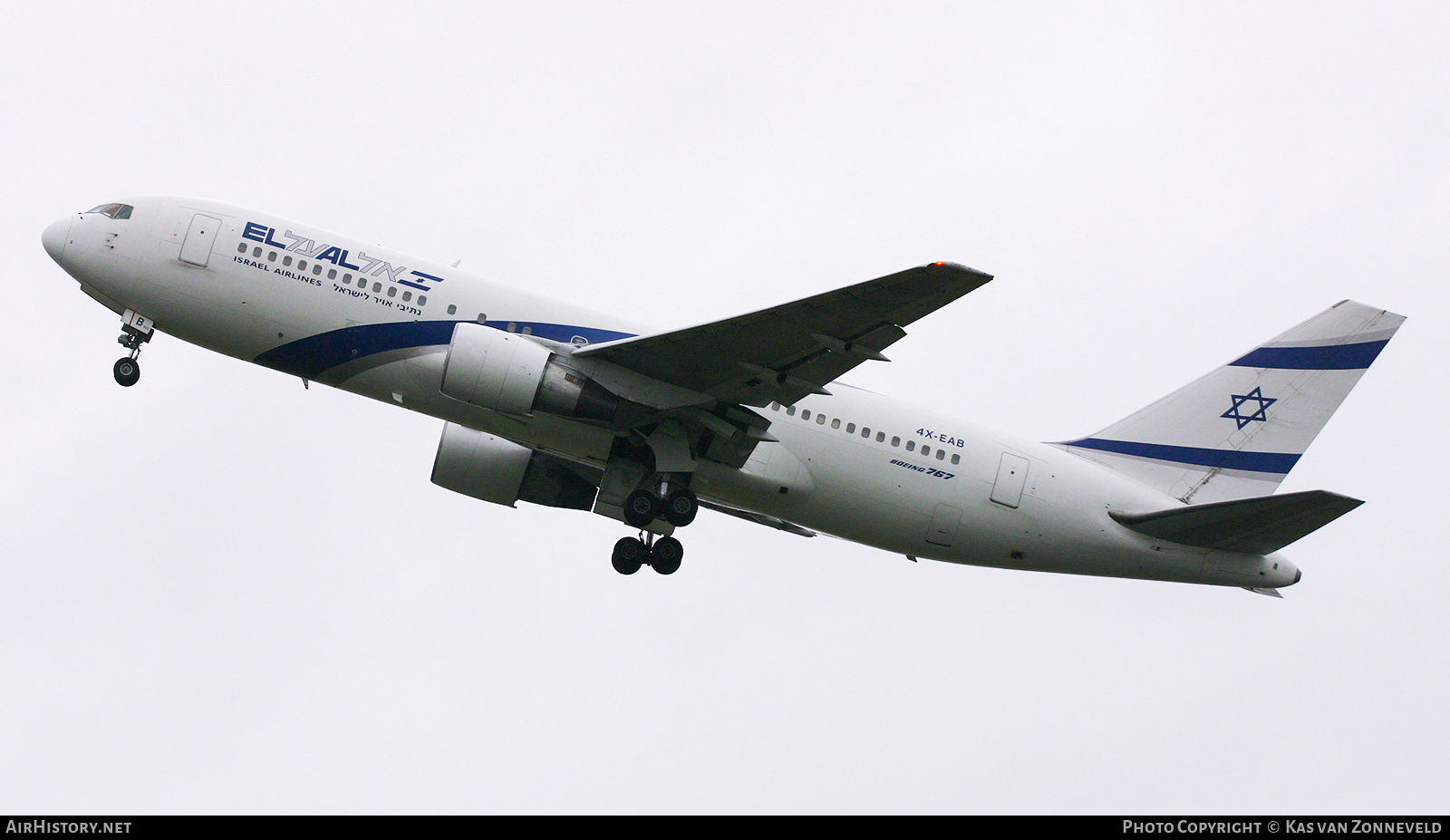 Aircraft Photo of 4X-EAB | Boeing 767-258 | El Al Israel Airlines | AirHistory.net #421473