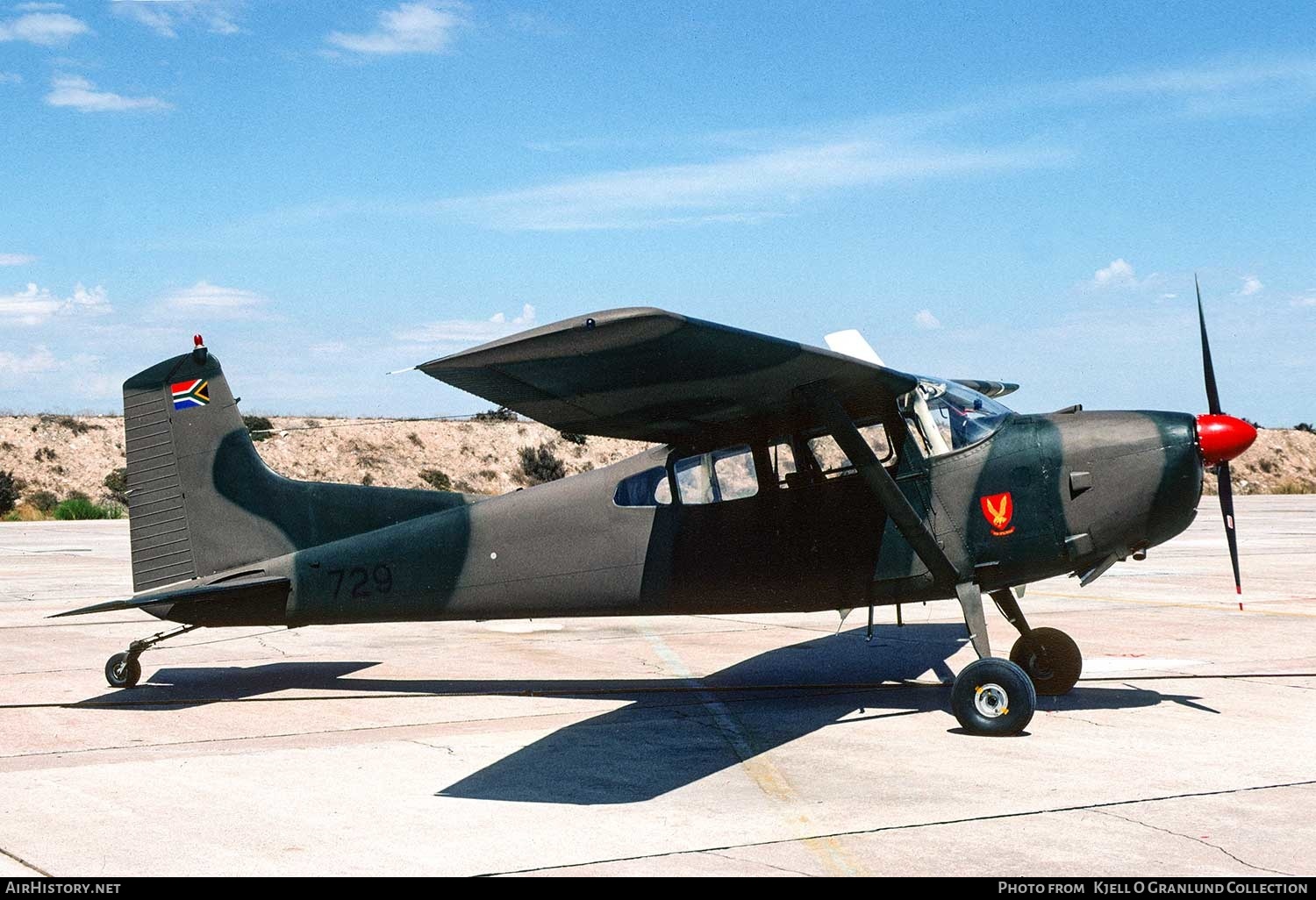 Aircraft Photo of 729 | Cessna 185A Skywagon | South Africa - Air Force | AirHistory.net #421479