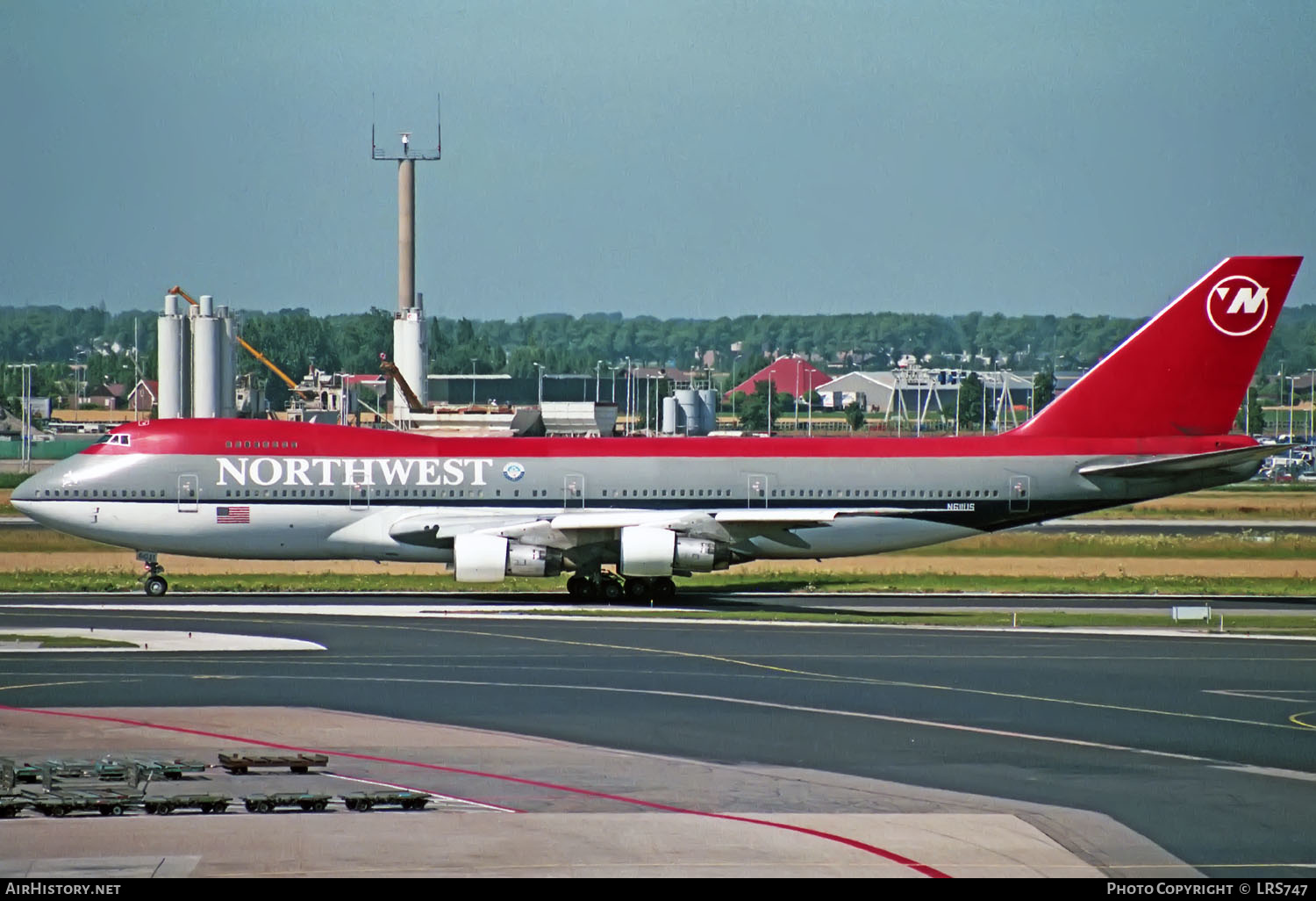 Aircraft Photo of N611US | Boeing 747-251B | Northwest Airlines | AirHistory.net #421483