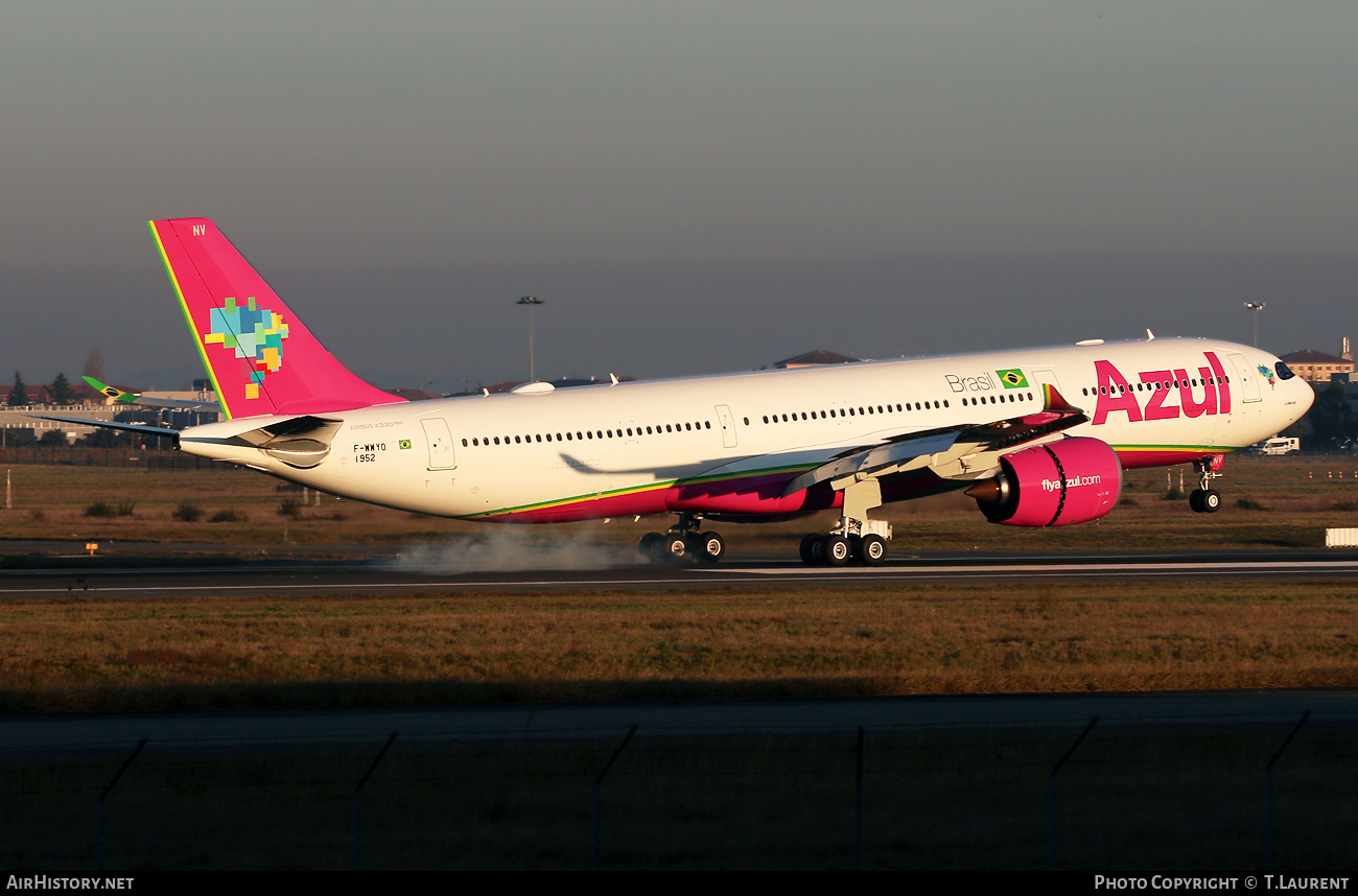 Aircraft Photo of F-WWYO | Airbus A330-941N | Azul Linhas Aéreas Brasileiras | AirHistory.net #421485