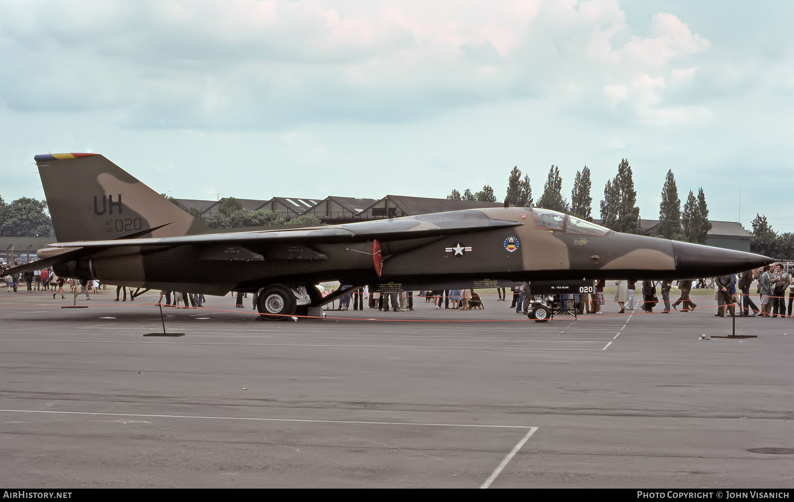 Aircraft Photo of 68-0020 / AF68-020 | General Dynamics F-111E Aardvark | USA - Air Force | AirHistory.net #421504