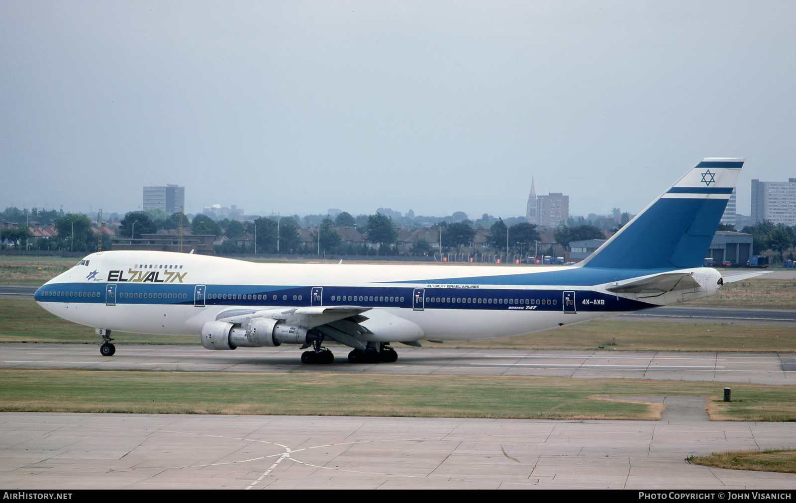 Aircraft Photo of 4X-AXB | Boeing 747-258B | El Al Israel Airlines | AirHistory.net #421507