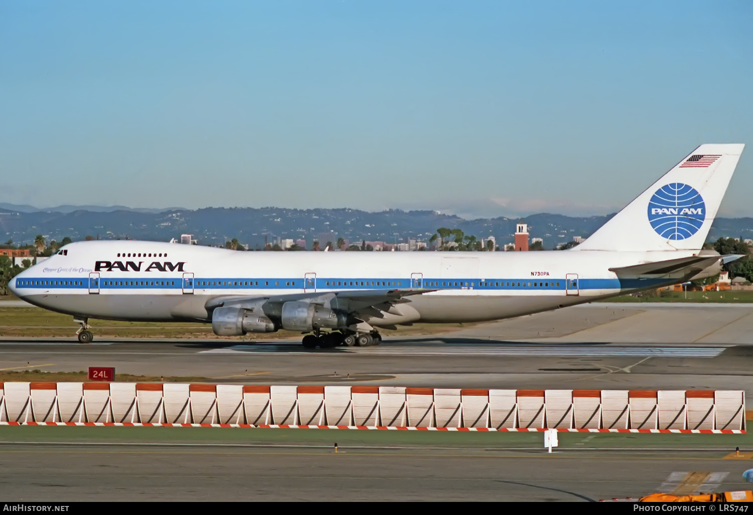 Aircraft Photo of N730PA | Boeing 747-212B | Pan American World Airways - Pan Am | AirHistory.net #421515