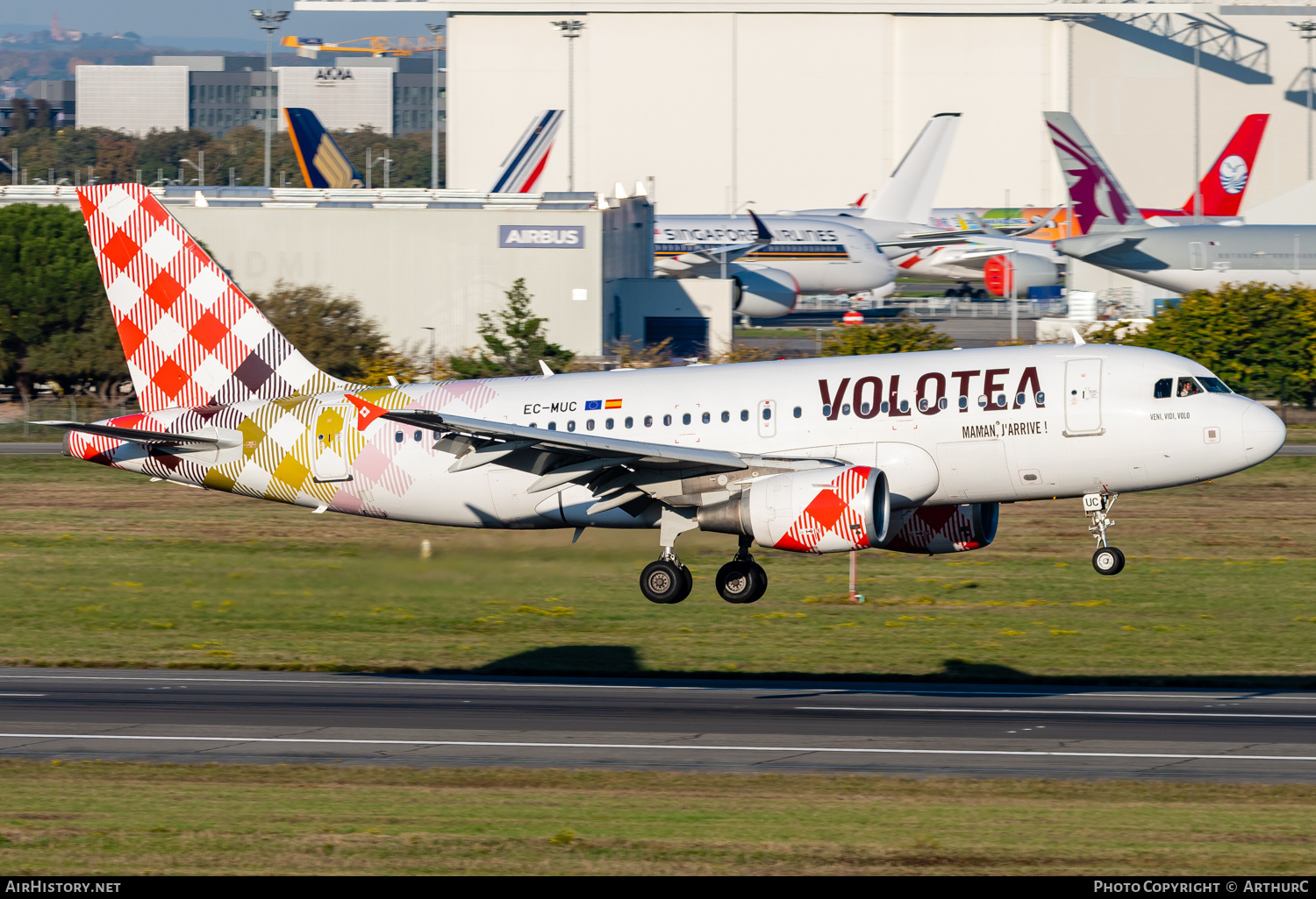 Aircraft Photo of EC-MUC | Airbus A319-111 | Volotea | AirHistory.net #421522